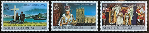 Южная Георгия, 1977, Юбилей Королевы, 3 марки